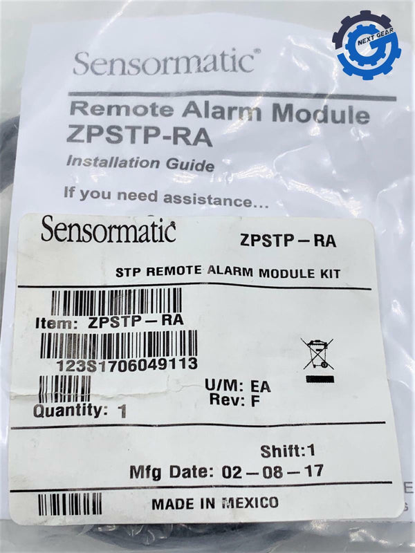 ZPSTP-RA NEW Sensormatic Remote Alarm Module Kit NEW Store New Sealed ...